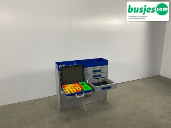 Sortimo staal alu gebruikte bedrijfswagen inrichting (nr 2537) - Afbeelding 4