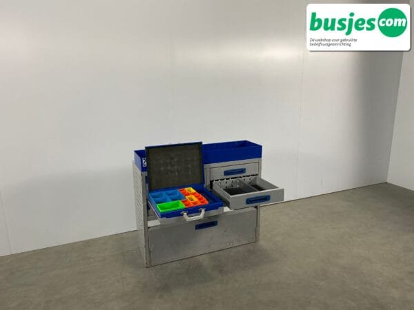 Sortimo staal alu gebruikte bedrijfswagen inrichting (nr 2537) - Afbeelding 5