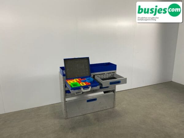 Sortimo staal alu gebruikte bedrijfswagen inrichting (nr 2537) - Afbeelding 6