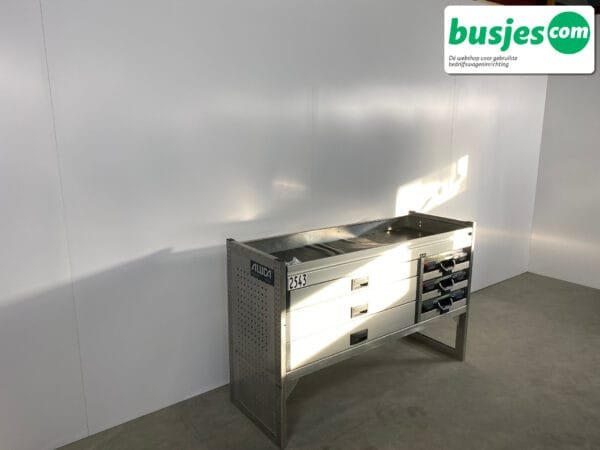 Aluca aluminium bedrijfswageninrichting gebruikt (nr 2543) - Afbeelding 4