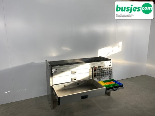 Aluca aluminium bedrijfswageninrichting gebruikt (nr 2543) - Afbeelding 5