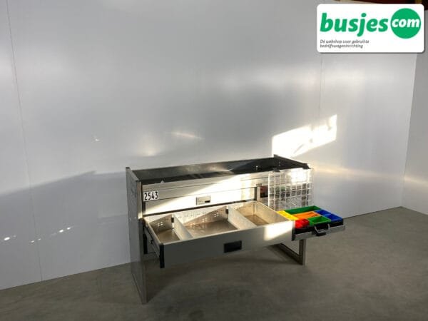 Aluca aluminium bedrijfswageninrichting gebruikt (nr 2543) - Afbeelding 6