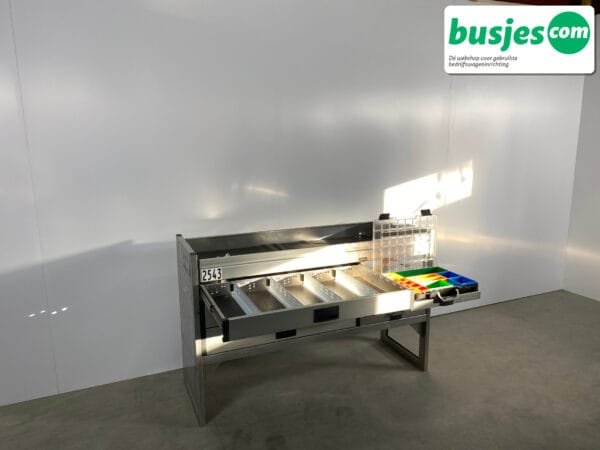 Aluca aluminium bedrijfswageninrichting gebruikt (nr 2543) - Afbeelding 7