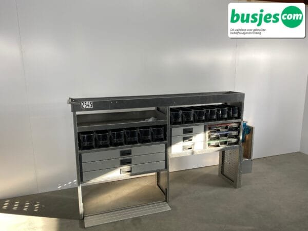 Aluca aluminium bedrijfswageninrichting gebruikt (nr 2545) - Afbeelding 5