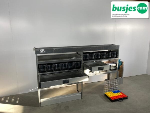 Aluca aluminium bedrijfswageninrichting gebruikt (nr 2545) - Afbeelding 8