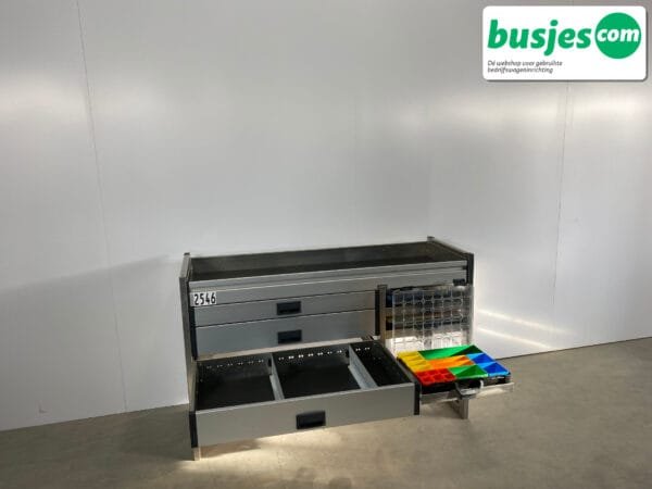 Aluca aluminium bedrijfswageninrichting gebruikt (nr 2546) - Afbeelding 5