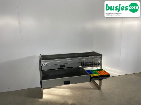 Aluca aluminium bedrijfswageninrichting gebruikt (nr 2546) - Afbeelding 6
