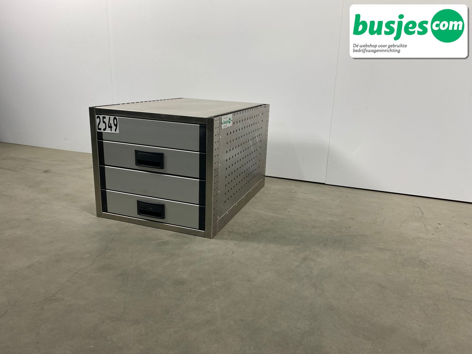 Aluca aluminium bedrijfswageninrichting gebruikt (nr 2549) - Afbeelding 2
