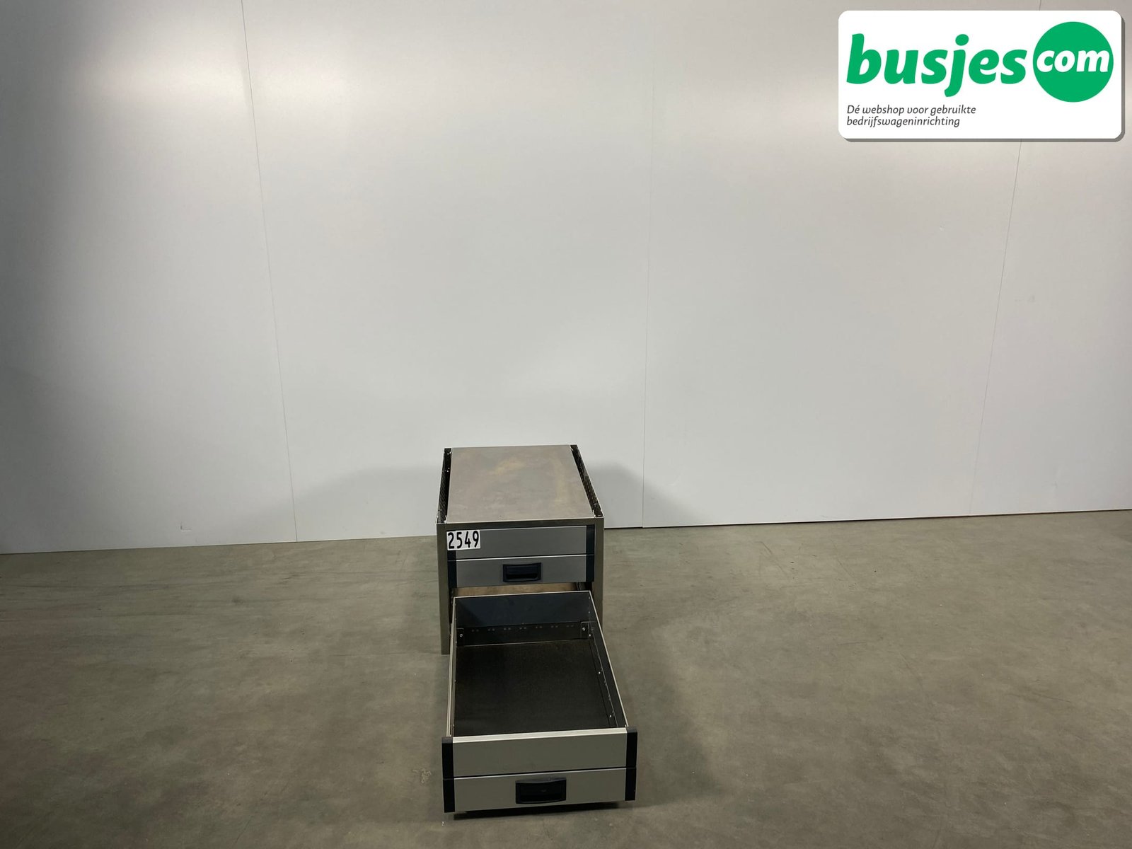 Aluca aluminium bedrijfswageninrichting gebruikt (nr 2549) - Afbeelding 4