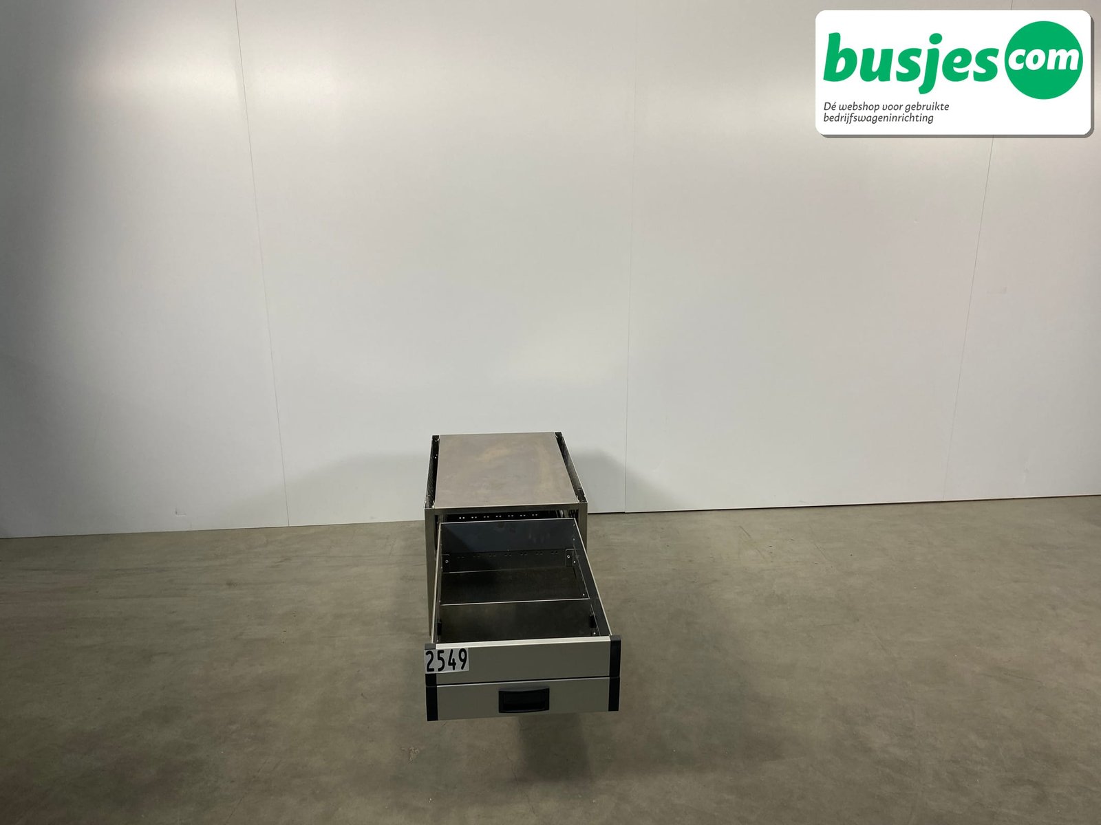 Aluca aluminium bedrijfswageninrichting gebruikt (nr 2549) - Afbeelding 5