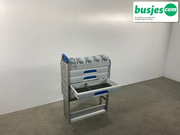 Sortimo staal alu gebruikte bedrijfswagen inrichting (nr 2550) - Afbeelding 7
