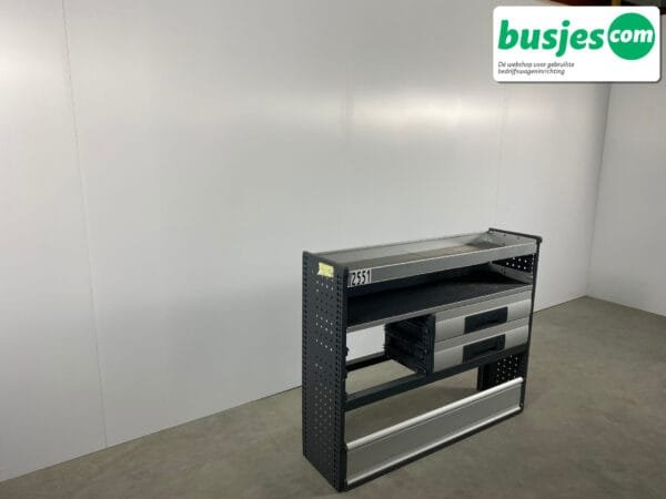 Bott Vario aluminium gebruikte bedrijfswagen inrichting (nr 2551) - Afbeelding 3