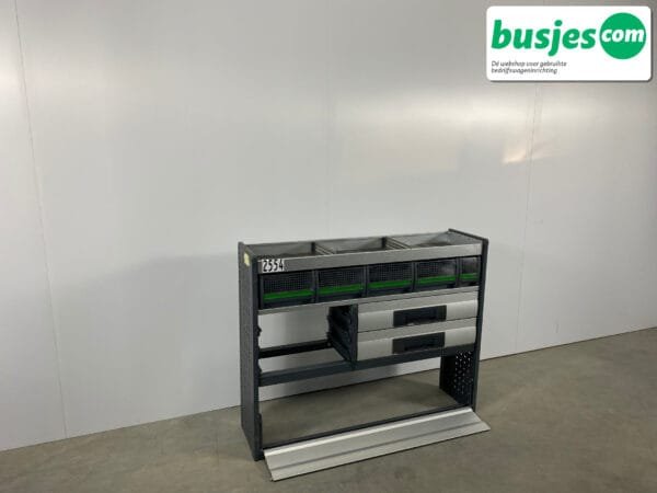 Bott Vario aluminium gebruikte bedrijfswagen inrichting (nr 2554) - Afbeelding 3