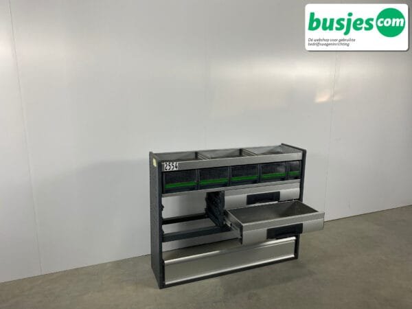 Bott Vario aluminium gebruikte bedrijfswagen inrichting (nr 2554) - Afbeelding 4
