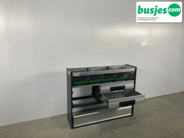 Bott Vario aluminium gebruikte bedrijfswagen inrichting (nr 2554) - Afbeelding 4