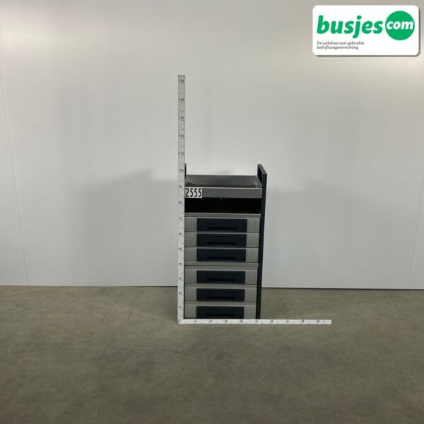 Bott Vario aluminium gebruikte bedrijfswagen inrichting (nr 2555)