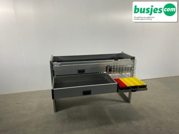 Aluca aluminium bedrijfswageninrichting gebruikt (nr 2556) - Afbeelding 3