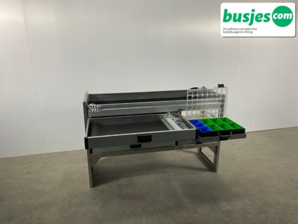 Aluca aluminium bedrijfswageninrichting gebruikt (nr 2556) - Afbeelding 4