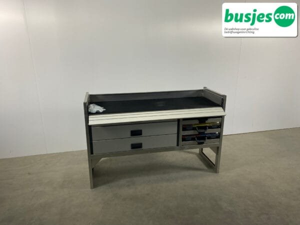 Aluca aluminium bedrijfswageninrichting gebruikt (nr 2556) - Afbeelding 5
