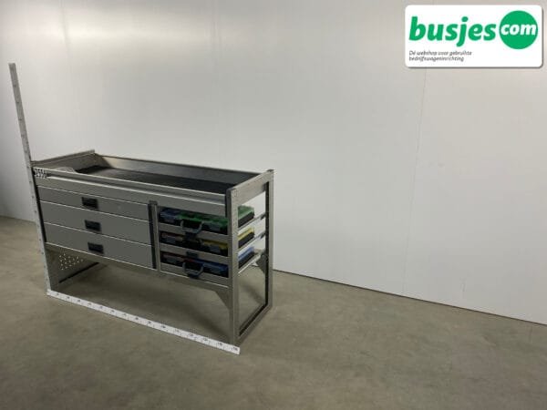 Aluca aluminium bedrijfswageninrichting gebruikt (nr 2556) - Afbeelding 6