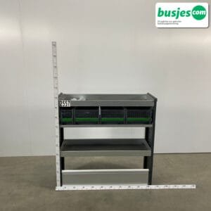 Bott Vario aluminium gebruikte bedrijfswagen inrichting (nr 2557)