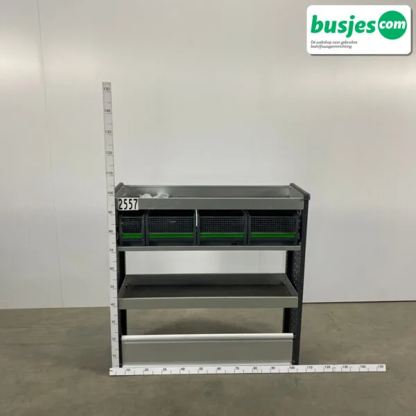 Bott Vario aluminium gebruikte bedrijfswagen inrichting (nr 2557)