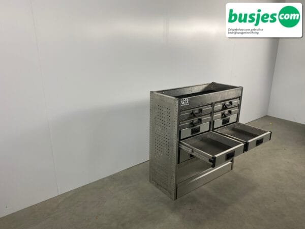 Aluca aluminium bedrijfswageninrichting gebruikt (nr 2563) - Afbeelding 10