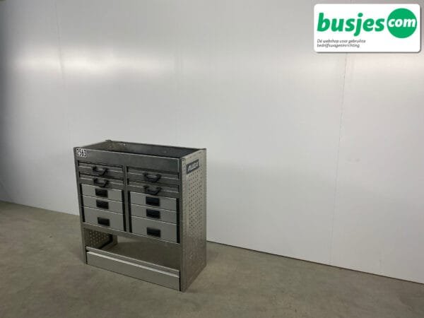 Aluca aluminium bedrijfswageninrichting gebruikt (nr 2563) - Afbeelding 3