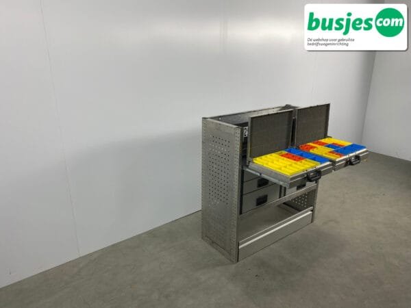 Aluca aluminium bedrijfswageninrichting gebruikt (nr 2563) - Afbeelding 8