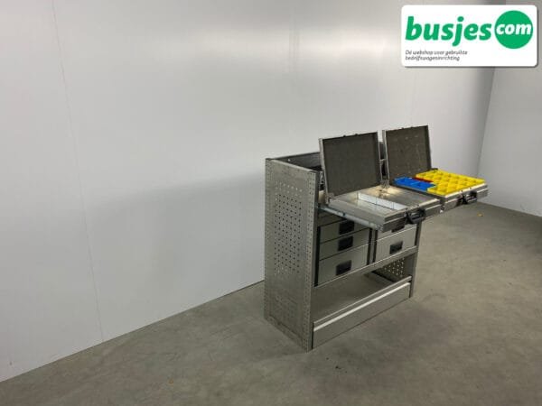 Aluca aluminium bedrijfswageninrichting gebruikt (nr 2563) - Afbeelding 9