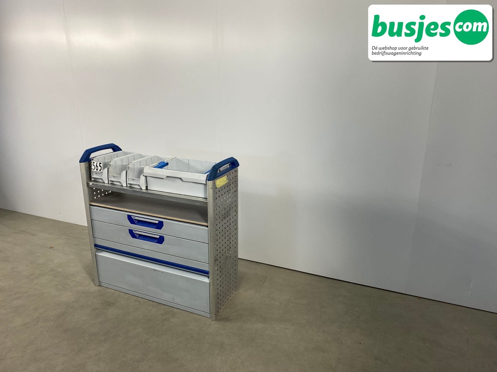 Sortimo staal alu gebruikte bedrijfswagen inrichting (nr 2565) - Afbeelding 3