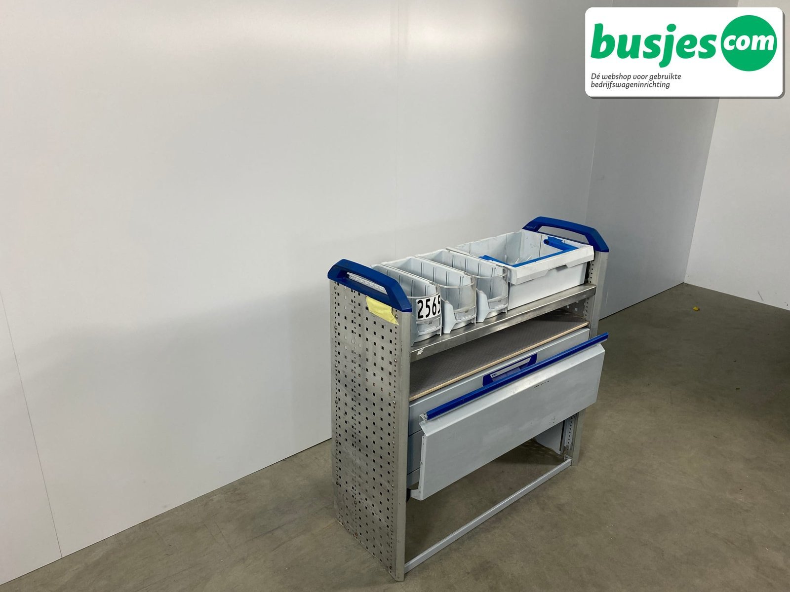 Sortimo staal alu gebruikte bedrijfswagen inrichting (nr 2565) - Afbeelding 5