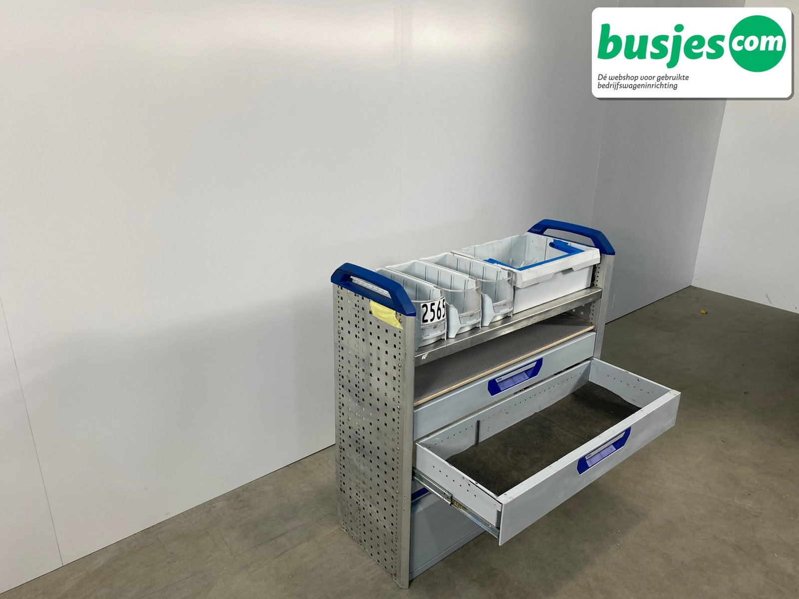 Sortimo staal alu gebruikte bedrijfswagen inrichting (nr 2565) - Afbeelding 6