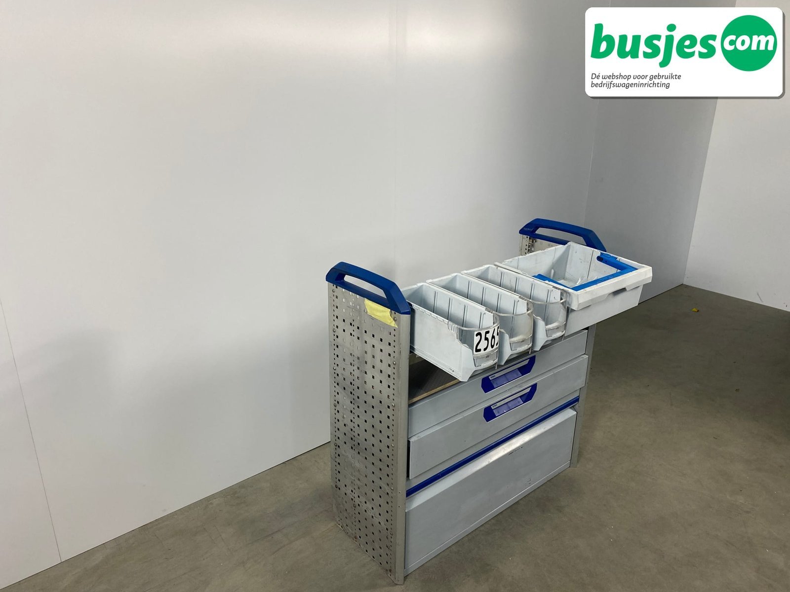 Sortimo staal alu gebruikte bedrijfswagen inrichting (nr 2565) - Afbeelding 8