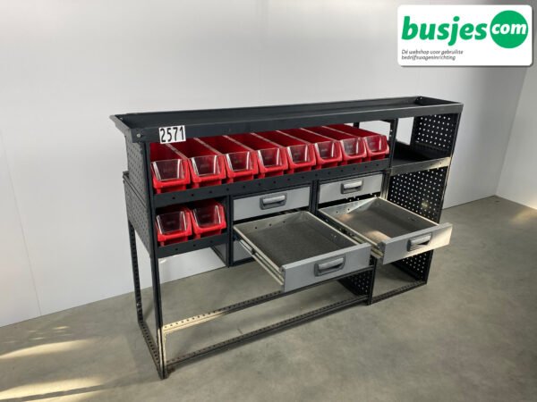 Modul gebruikte bedrijfswagen inrichting (nr 2571) - Afbeelding 4