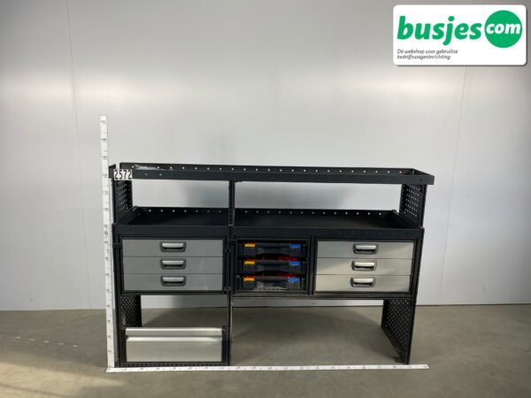 Modul gebruikte bedrijfswagen inrichting (nr 2572) - Afbeelding 2