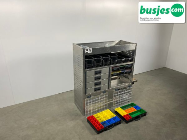 Aluca aluminium bedrijfswageninrichting gebruikt (nr 2574) - Afbeelding 10