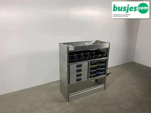 Aluca aluminium bedrijfswageninrichting gebruikt (nr 2574) - Afbeelding 4