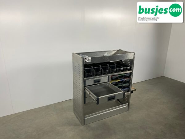 Aluca aluminium bedrijfswageninrichting gebruikt (nr 2574) - Afbeelding 8