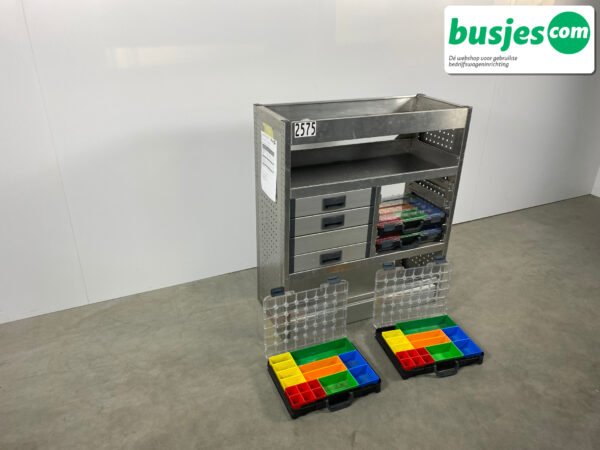 Aluca aluminium bedrijfswageninrichting gebruikt (nr 2575) - Afbeelding 10