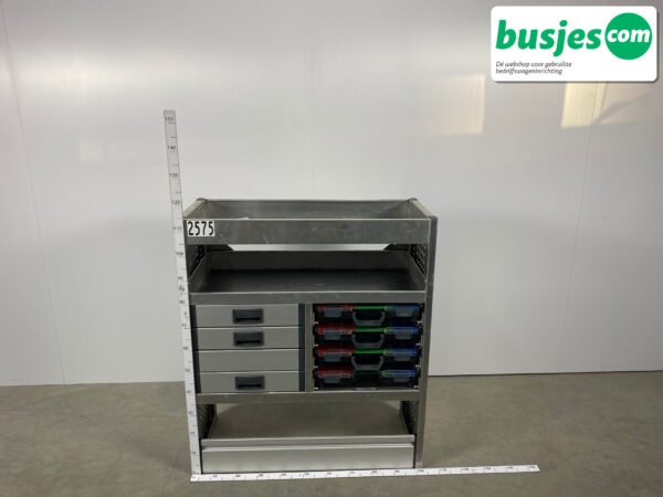 Aluca aluminium bedrijfswageninrichting gebruikt (nr 2575) - Afbeelding 2