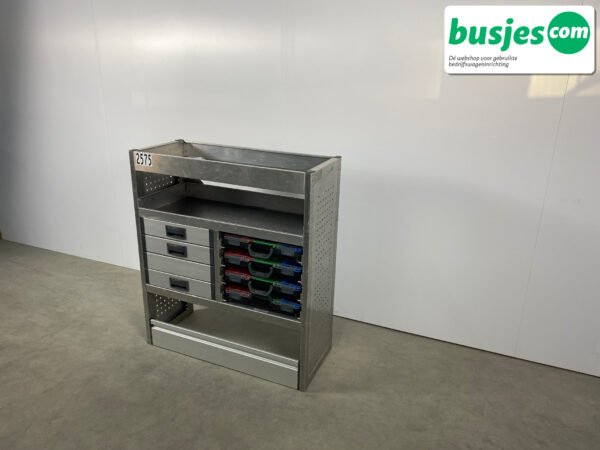 Aluca aluminium bedrijfswageninrichting gebruikt (nr 2575) - Afbeelding 3