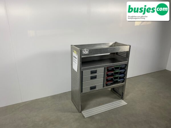 Aluca aluminium bedrijfswageninrichting gebruikt (nr 2575) - Afbeelding 5