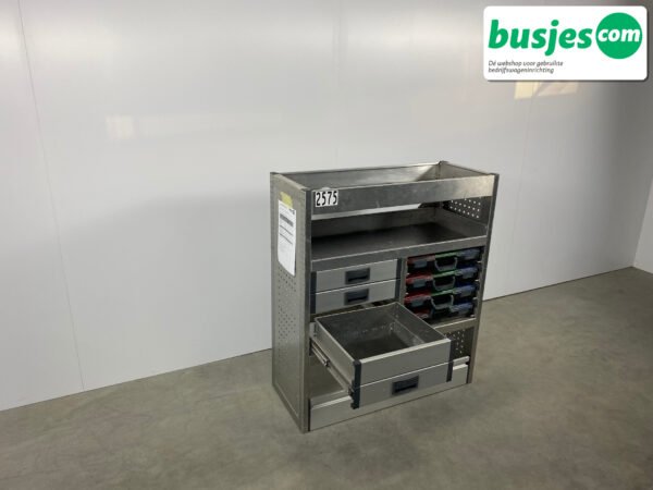 Aluca aluminium bedrijfswageninrichting gebruikt (nr 2575) - Afbeelding 6