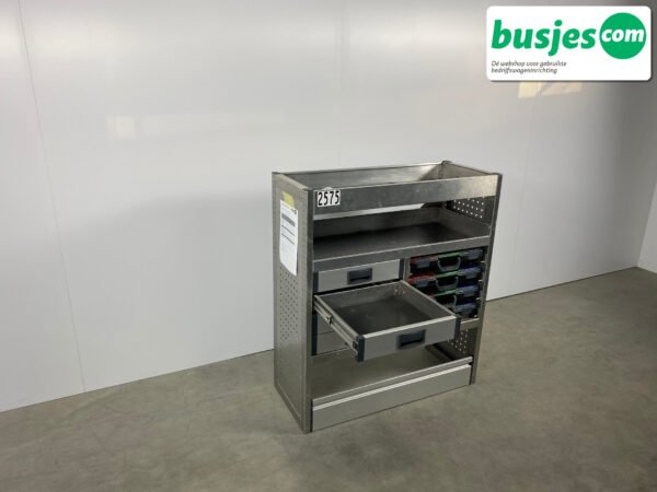 Aluca aluminium bedrijfswageninrichting gebruikt (nr 2575) - Afbeelding 7