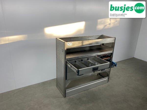 Aluca aluminium bedrijfswageninrichting gebruikt (nr 2577) - Afbeelding 10