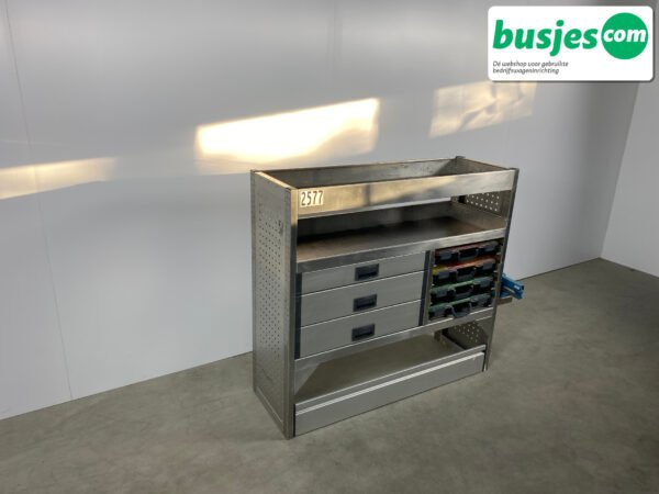Aluca aluminium bedrijfswageninrichting gebruikt (nr 2577) - Afbeelding 6