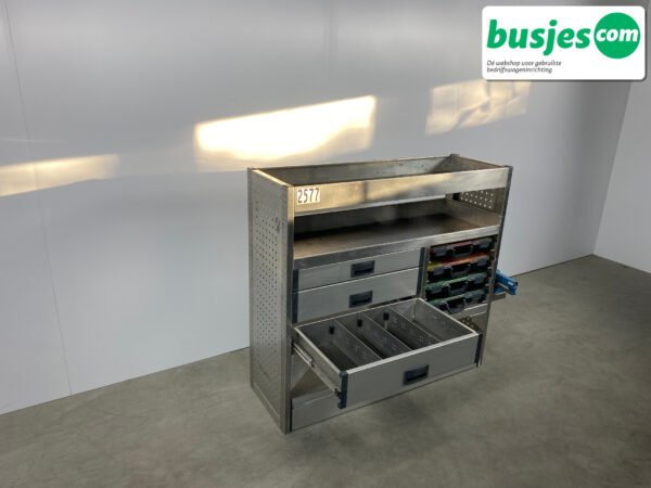 Aluca aluminium bedrijfswageninrichting gebruikt (nr 2577) - Afbeelding 8