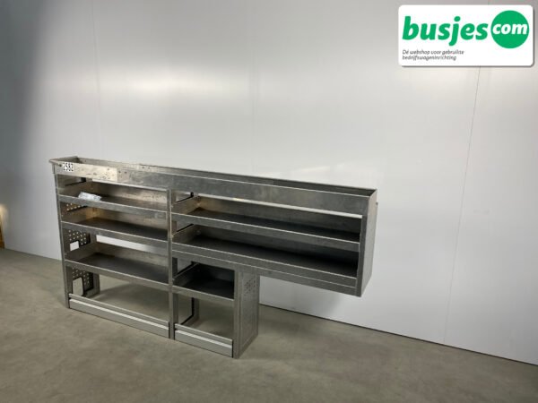 Aluca aluminium bedrijfswageninrichting gebruikt (nr 2582) - Afbeelding 3