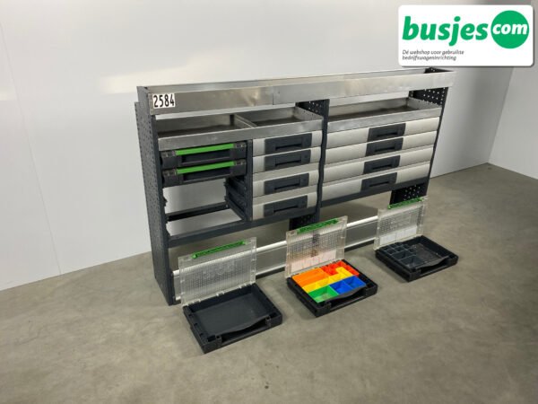 Bott Vario aluminium gebruikte bedrijfswagen inrichting (nr 2584) - Afbeelding 10